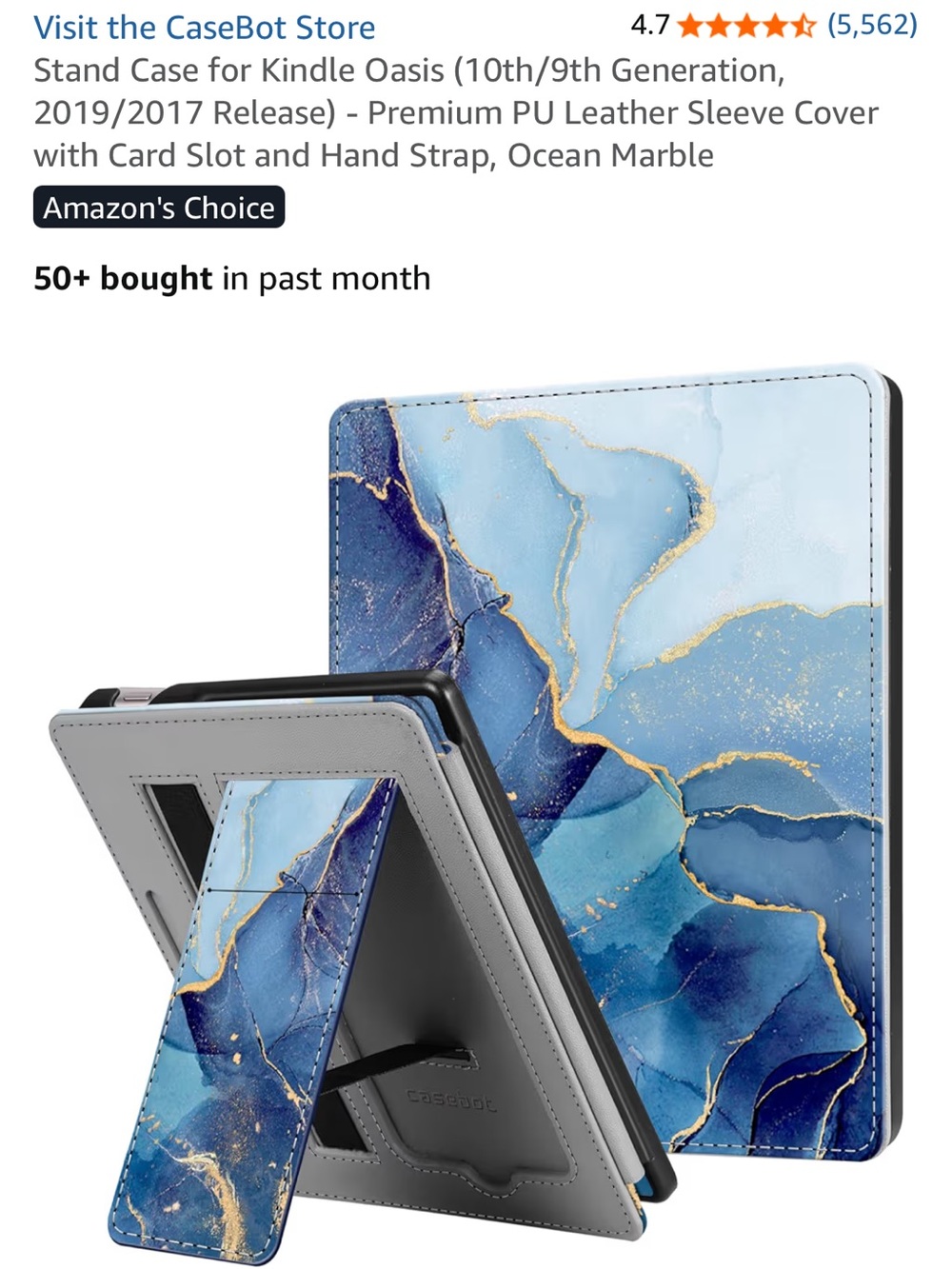 Blue Marble Kindle Cover